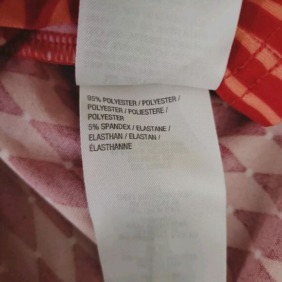 Bob‎ Mackie Tunic Women Plus Sz 3X MultiPrint Artsy Flowy Boho Top Stretch Top - Picture 9 of 9